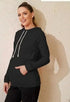 Damen Still-Hoodie | Stillpullover